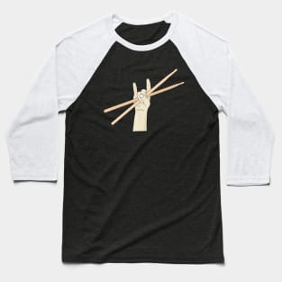 Drumstick Rock Baseball T-Shirt